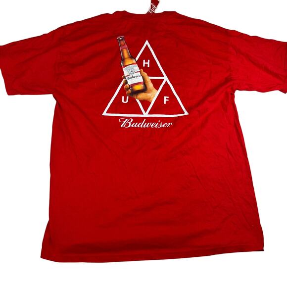 Budweiser x Huf T Shirt - Size XL - Picture 2 of 5